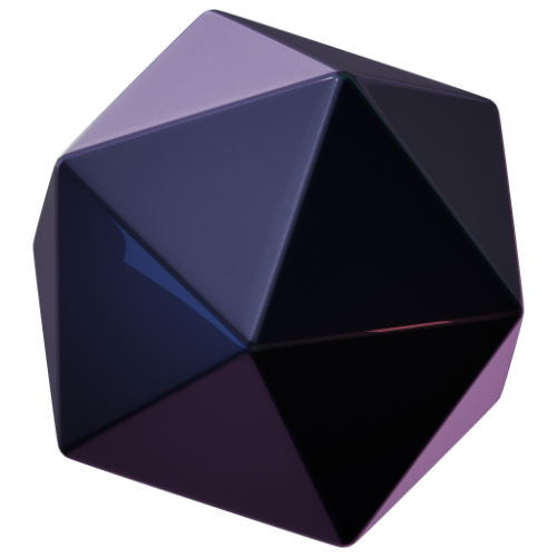 Decoration Icosahedron 3D Image